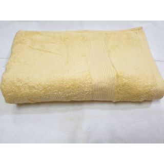 Khăn tắm xuất nhật màu vàng gà con siêu đẹp size to 70x140cm(400g)