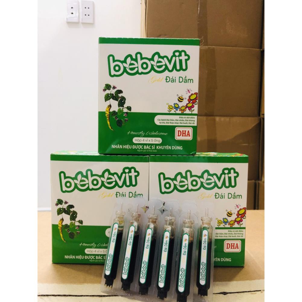 Bebevit Gold Đái Dầm - Hỗ trợ giảm các triệu chứng tiểu đêm