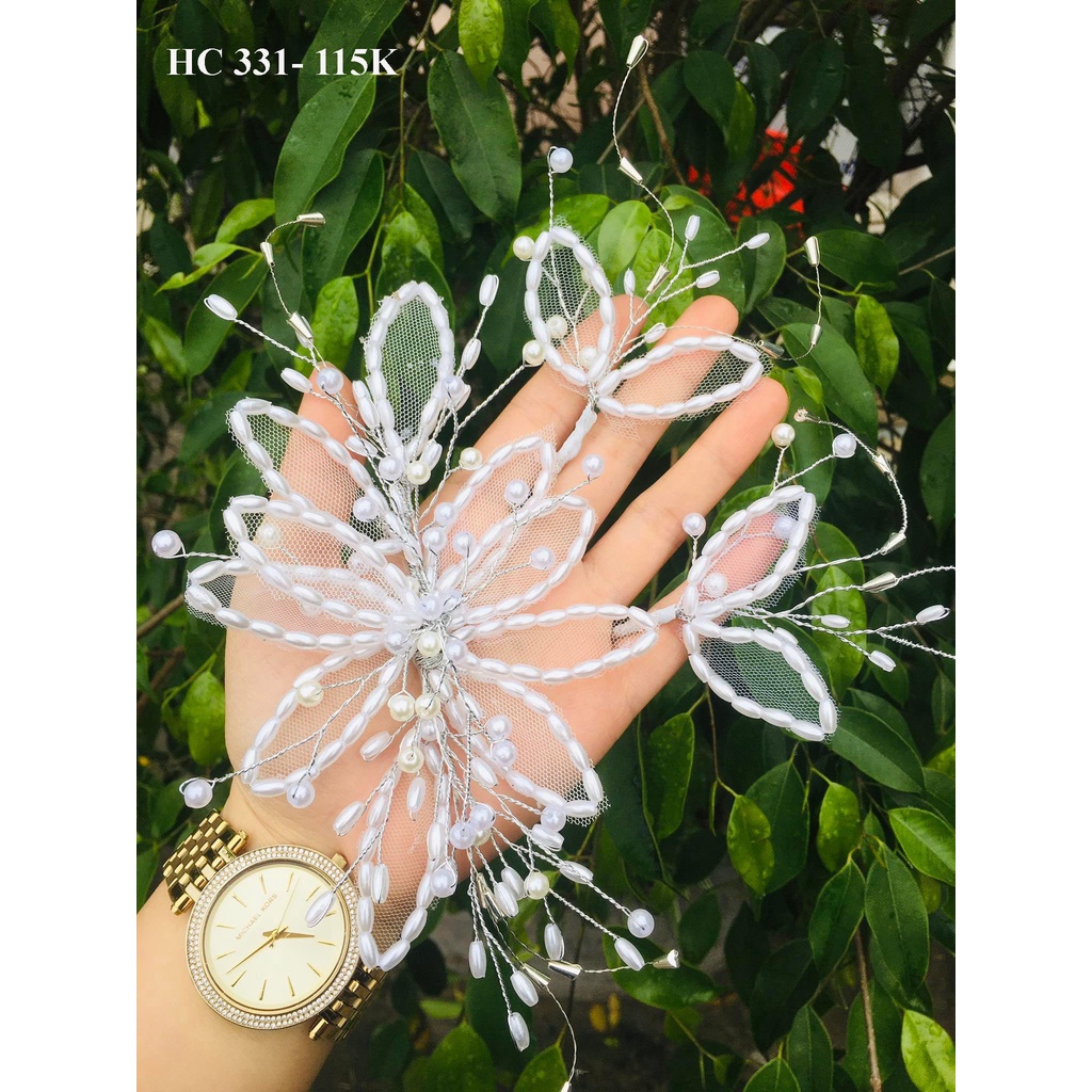 Trâm cài tóc thời trang sang trọng cho cô dâu