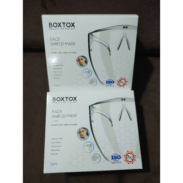 Kính Chống Giọt Bắn Boxtox (Faceshield) Hàng chính hãng không ảnh hưởng thị lực. | BigBuy360 - bigbuy360.vn