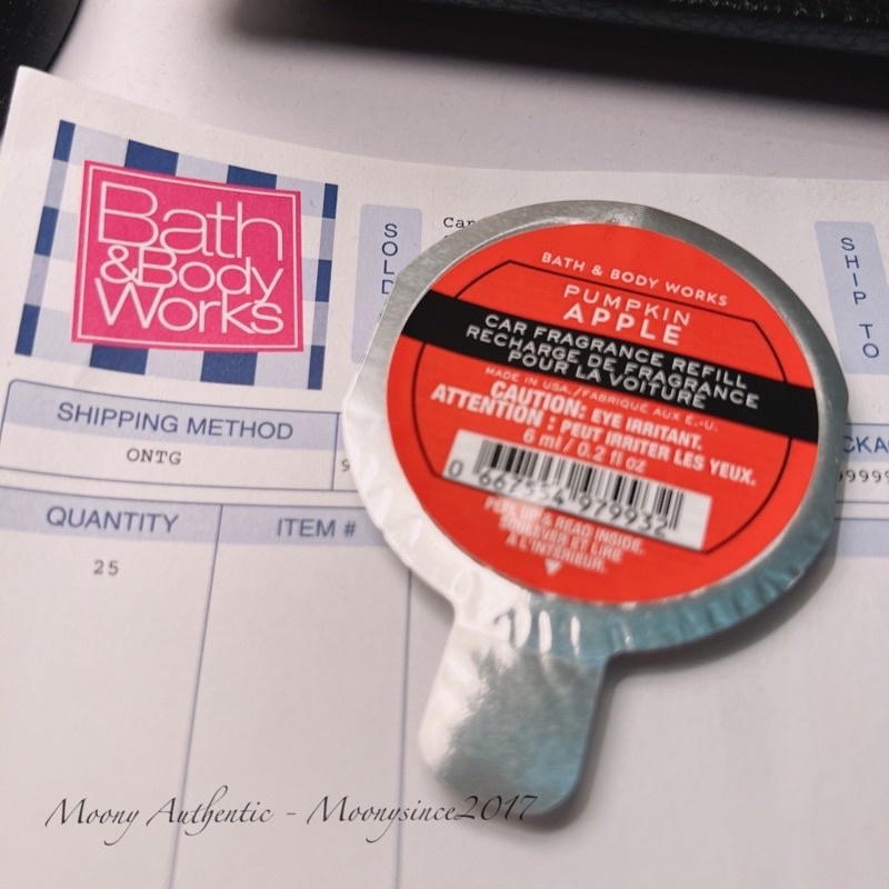 Tinh dầu khử mùi làm thơm xe hơi và case nước hoa xe hơi  Bath  And Body Works