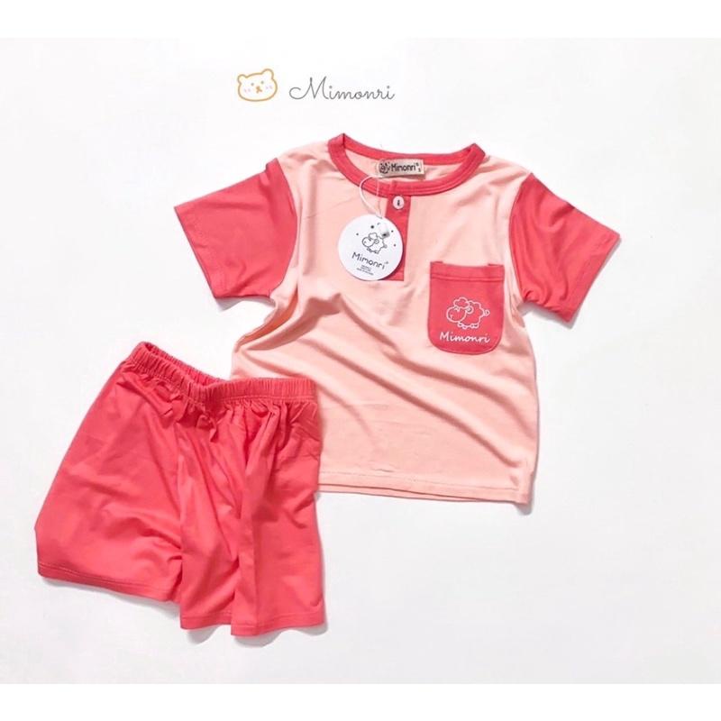 BỘ CỘC TAY THUN LẠNH CỔ TRỤ SIÊU ĐẸP CHO BÉ