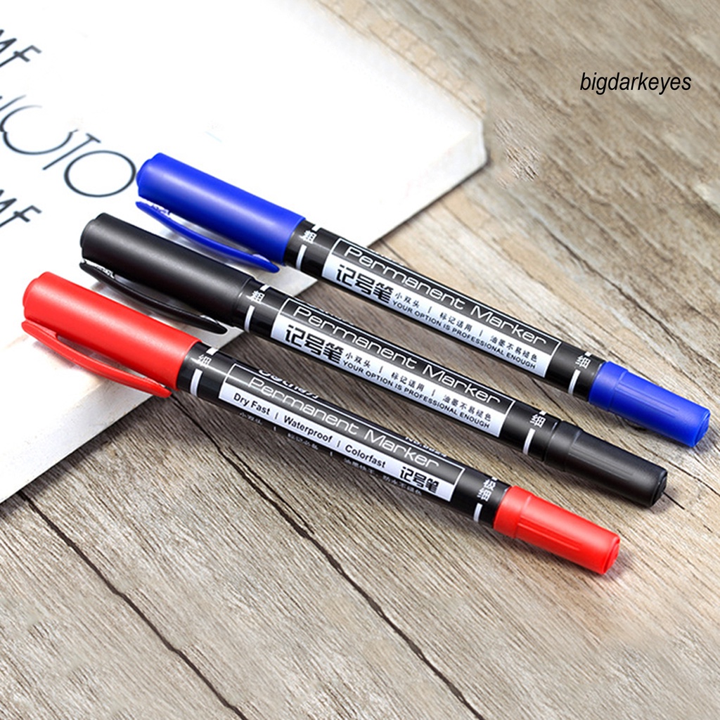 Bút Đánh Dấu Hai Đầu Ngòi 0.5/1mm Cho Văn Phòng