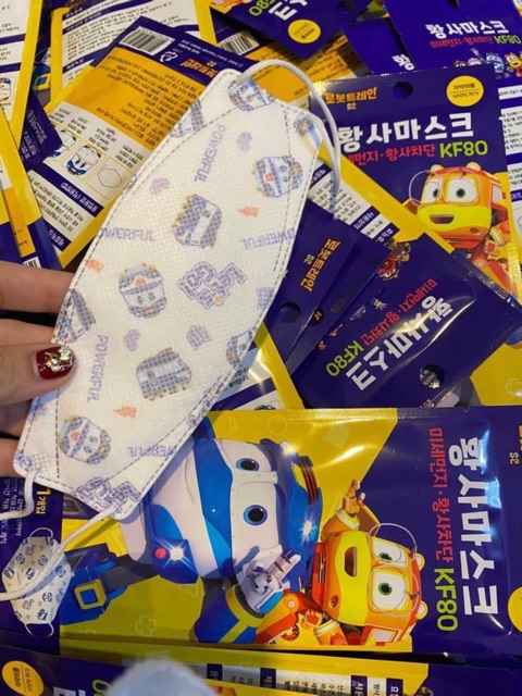 Khẩu trang chống khuẩn KF80 Hàn Quốc cho bé từ 2 tuổi
