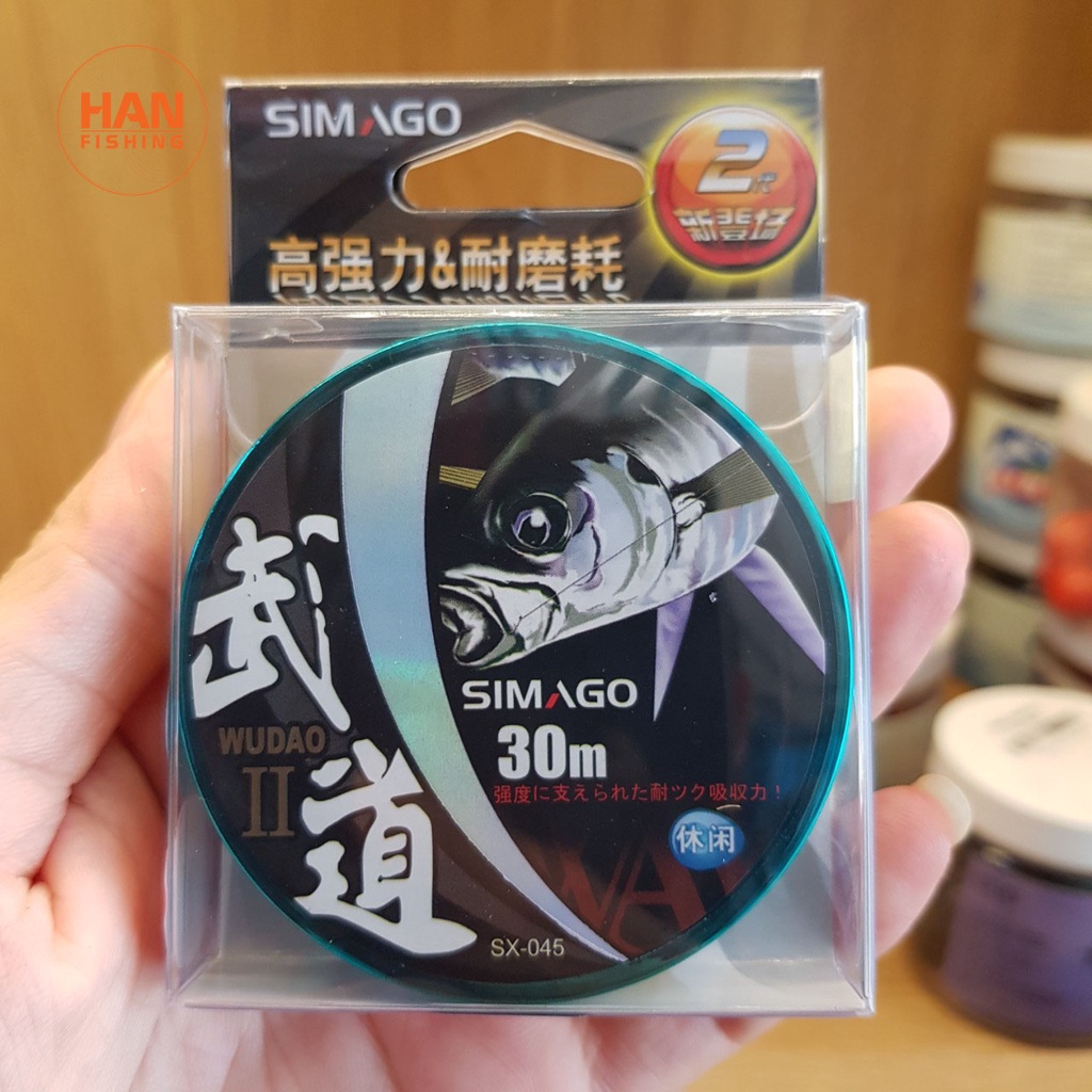 Cước thẻo SIMAGO cuộn 30m câu lục, câu lance, câu đài