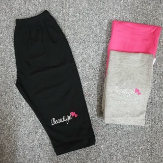 Hàng VNXK Set 3 quần ngố legging bé gái vải mát hàng xuất Hàn size đại 18-30kg
