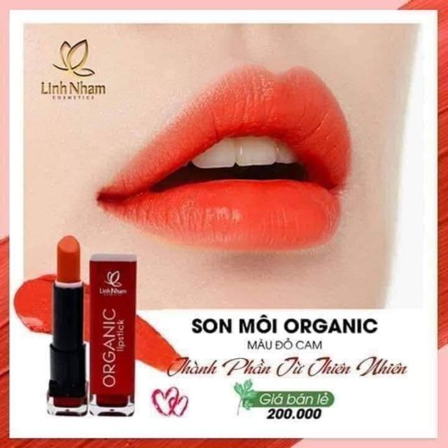 Son dưỡng môi organic