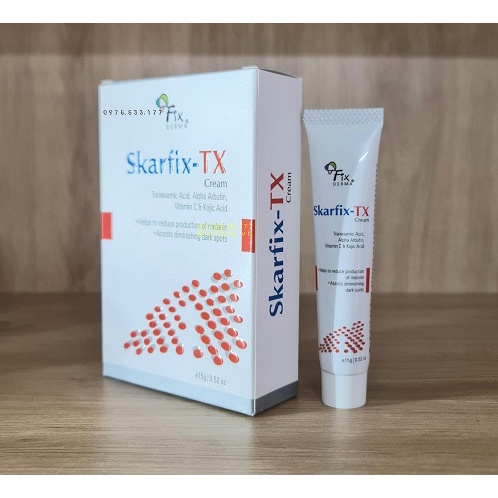 Kem dưỡng Fixderma Skarfix Tx trắng da mờ nám Tuýp 15g