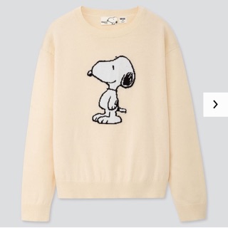Áo len tăm snoopy Uniqlo có đầy đủ hoá đơn