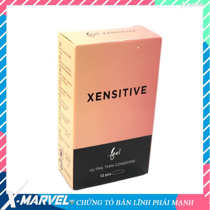 Bao cao su siêu mỏng cao cấp Feel Ultra thin Xensitive /điều hòa niềm vui