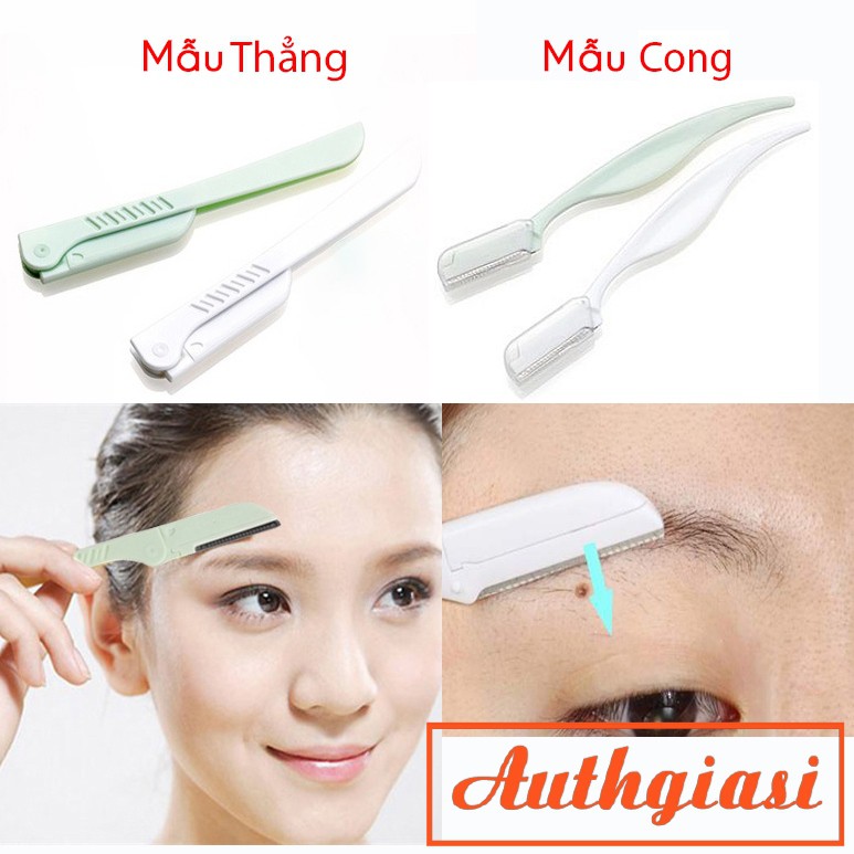 Dao cạo mày TFS Folding Eyebrow Trimmer Sắc An toàn The Face Shop Hàn Quốc