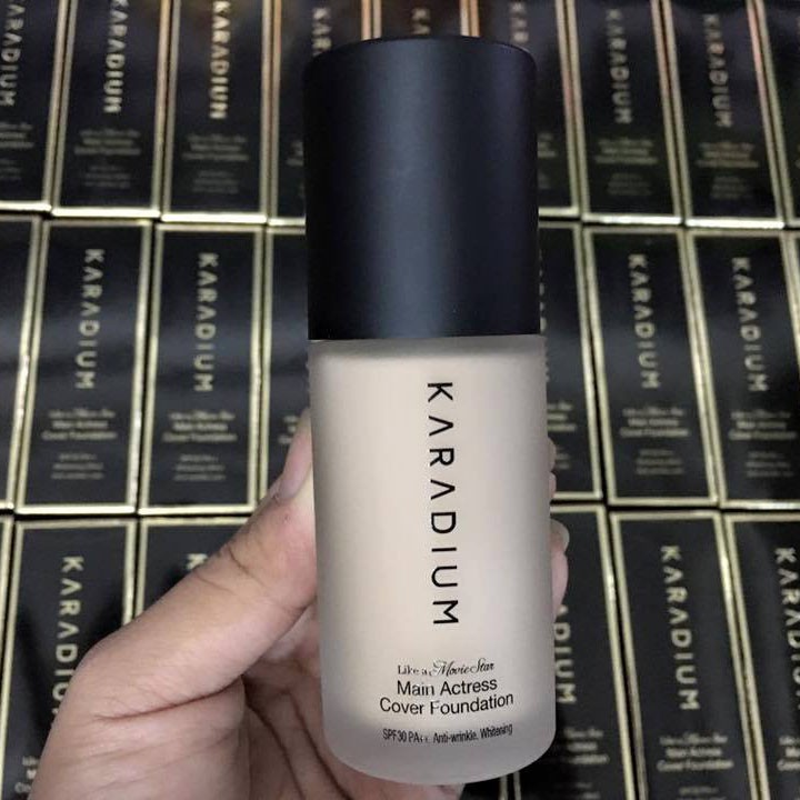 Kem Nền Lọ Che Phủ Cao Karadium Tông Tự Nhiên Like A Movie Star Cover Foundation SPF30 PA++ #21