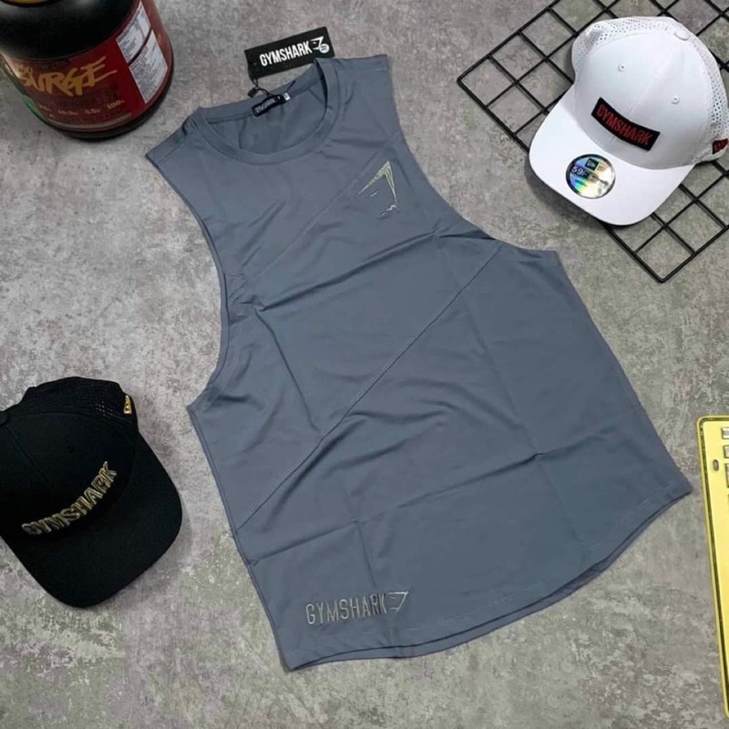 [MỚI] [HÀNG CHUẨN, CHẤT ĐẸP] Áo Tập Gym Tank Top GymShark Thể Thao Thun Lạnh Cao Cấp Co Dãn 4 chiều