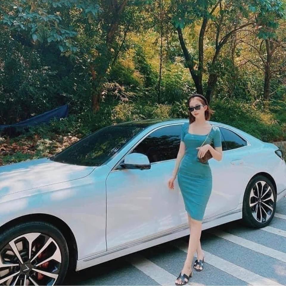 Váy cổ vuông ngắn tay 3 màu nữ - Đầm midi dáng dài body ôm bánh bèo tiểu thư SIÊU ĐẸP | BigBuy360 - bigbuy360.vn