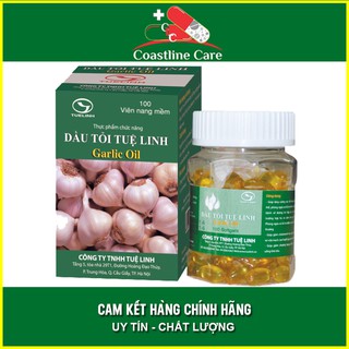 DẦU TỎI TUỆ LINH HỘP 100 VIÊN - COASTLINECARE PHARMACY