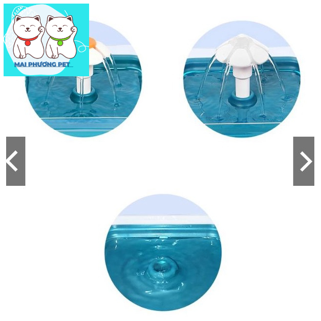 New- Máy Lọc Nước Tự Động 3L - Máy Uống Nước Tự Động Cho Chó Mèo Kèm Lõi Lọc Than Hoạt Tính Dành Cho Thú Cưng