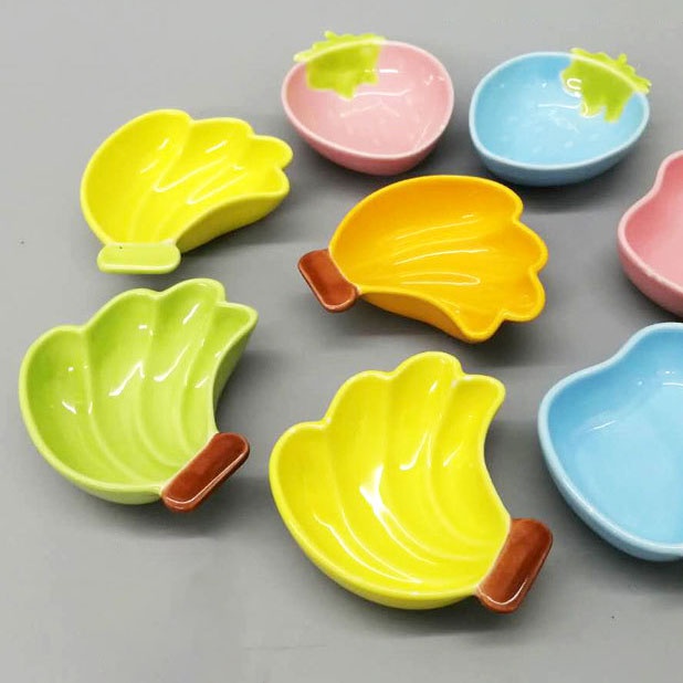 Bát Ăn Dặm Hình Quả Chuối Xinh Xắn AD11 Gốm Sứ Tráng Men Cao Cấp Cho Bé Ăn Dặm YOOTA BABY