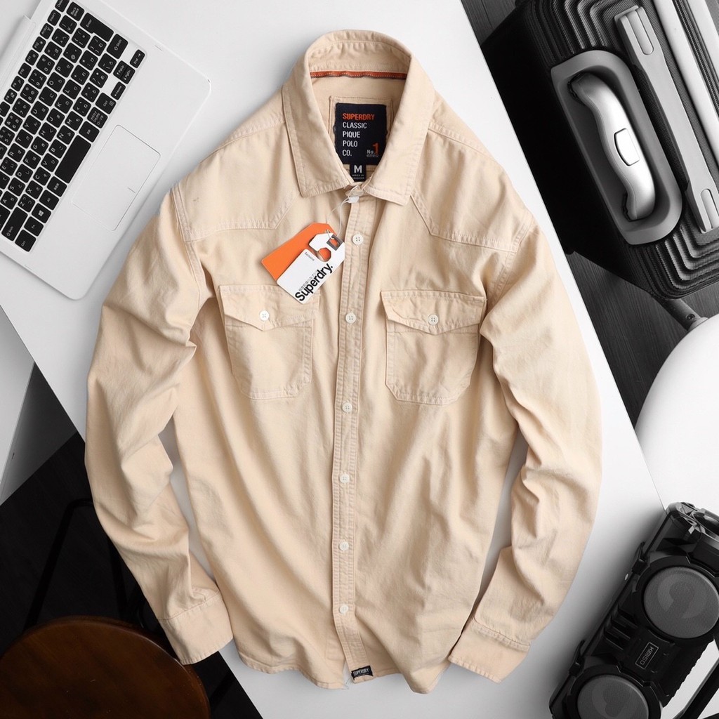 Sơ-mi Denim vải Kaki cực đẹp | BigBuy360 - bigbuy360.vn