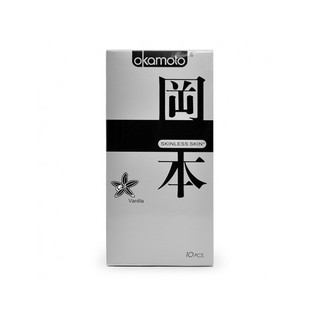 Hộp 10 BAO CAO SU HƯƠNG OKAMOTO VANILLA