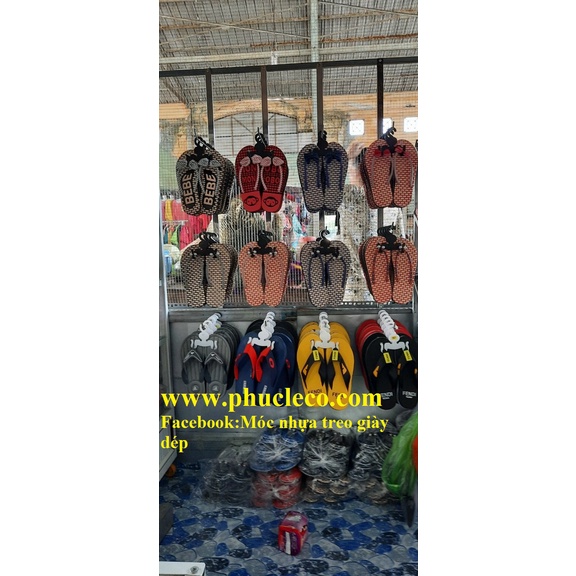 Combo 50 cái móc treo dép