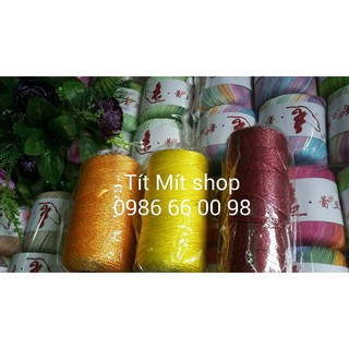 Combo sợi thô và phụ kiện túi