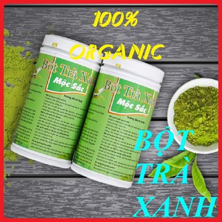 Bột Trà Xanh Nguyên Chất MỘC SẮC 500gr [Chính Hãng] Giảm cân, giảm mỡ bụng. Tốt não bộ, tim và máu. Ngừa ung thư