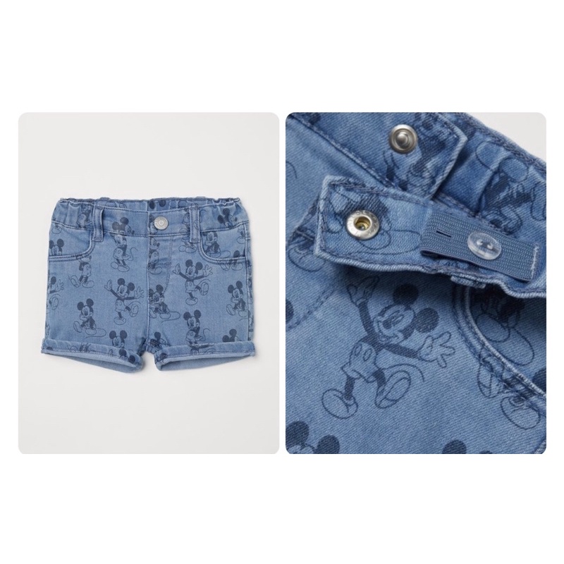 [HM AUTH] Quần bò cộc cho bé trai săn sale hàng chính hãng