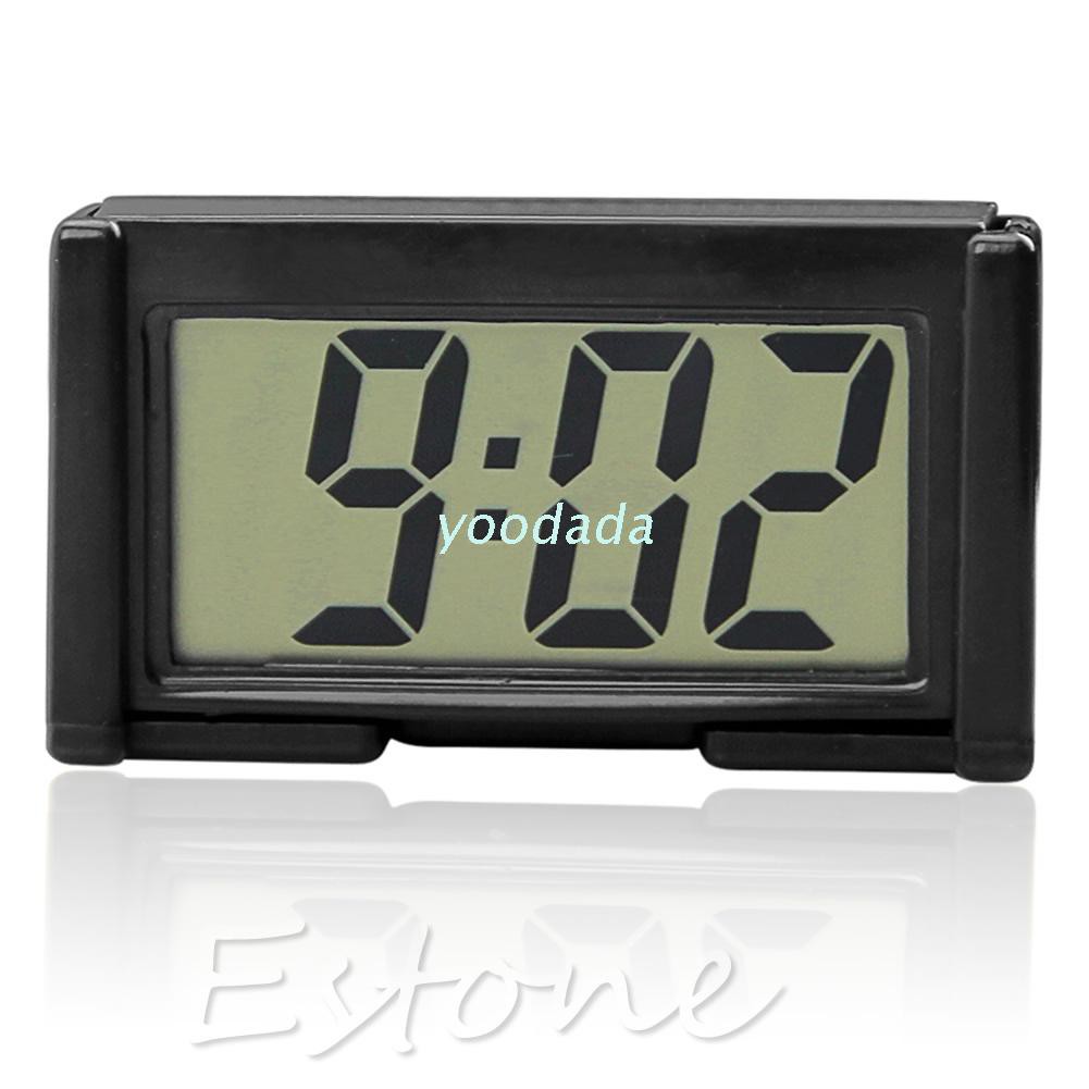 Đồng Hồ Điện Tử Màn Hình Lcd Để Bàn Cho Xe Hơi