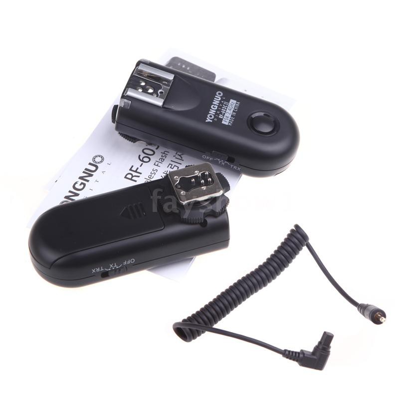 ❤HOT Yongnuo RF-603C II Wireless Remote Flash Trigger C3 for Canon 5D 1D 50D