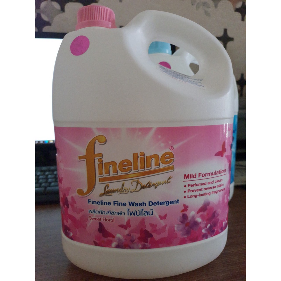 Nước Giặt Đậm Đặc Fineline Hàng Chuẩn Thái Lan 3000ML ( HỒNG )