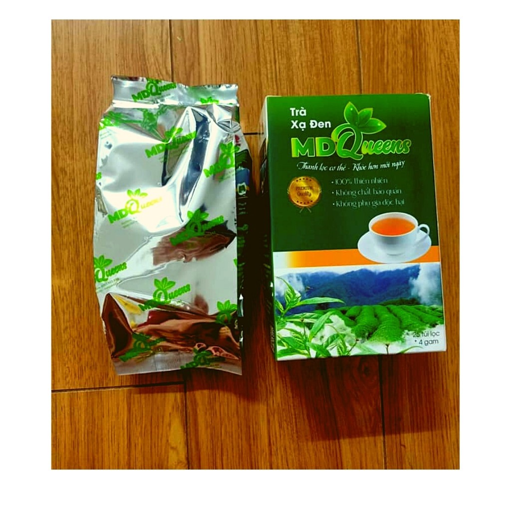 Trà xạ đen MD Queens 100% thảo dược thiên nhiên giúp ổn định huyết áp, hạ mỡ máu, men gan, thanh lọc cơ thể | BigBuy360 - bigbuy360.vn