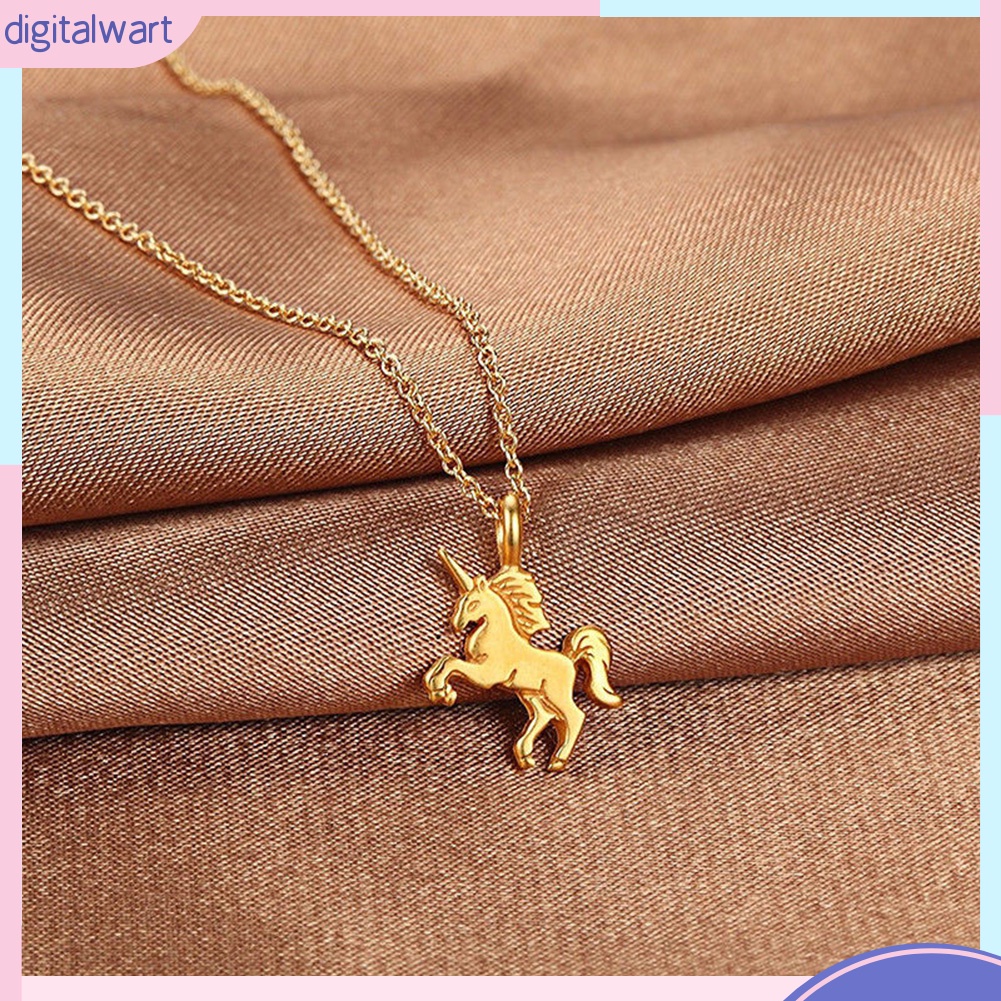 Dây Chuyền Nữ Hình Ngựa Một Sừng Dễ Thương