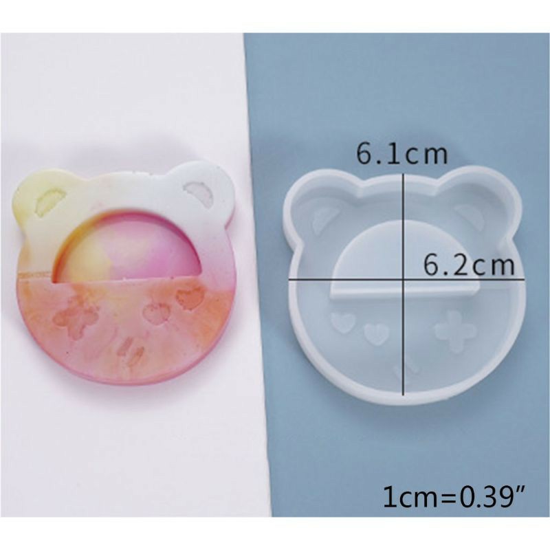 Khuôn Silicon Làm Móc Khóa Shaker Cao Cấp