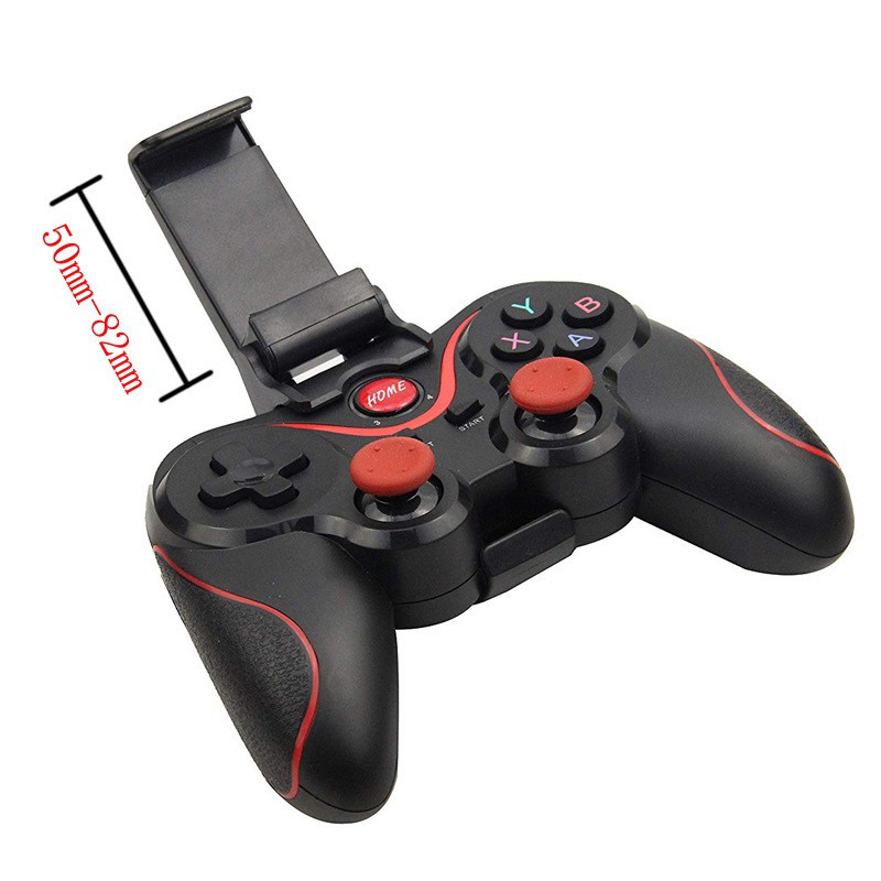 Tay Cầm Chơi Game X3/T3 Có Bluetooth Cho Smartphone, PC, Laptop, Android, IOS, Windows Có Giá Kẹp Điện Thoại-senvangshop