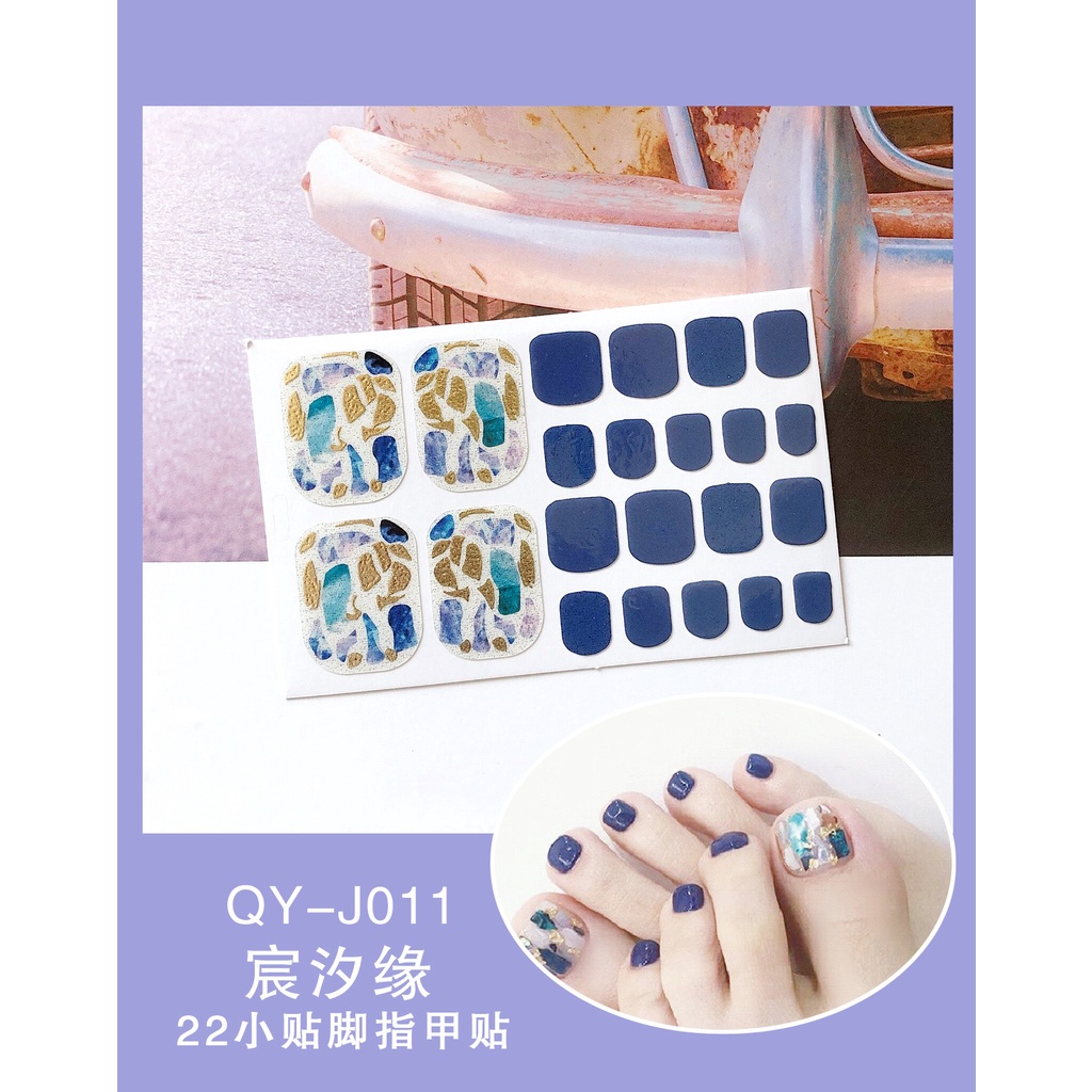 Bộ sticker dán móng cực cool cực đẹp dành cho các nàng xinh tươi