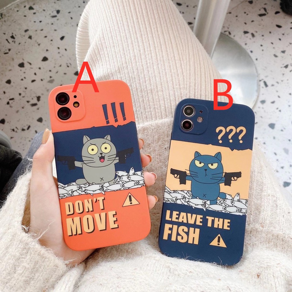 Ốp Điện Thoại Hình Mèo Dễ Thương Cho Iphone 11 Pro Max X Xr Xs Max 7 8 Plus Se 2020 12 12 Mini Pro Pro Max | BigBuy360 - bigbuy360.vn
