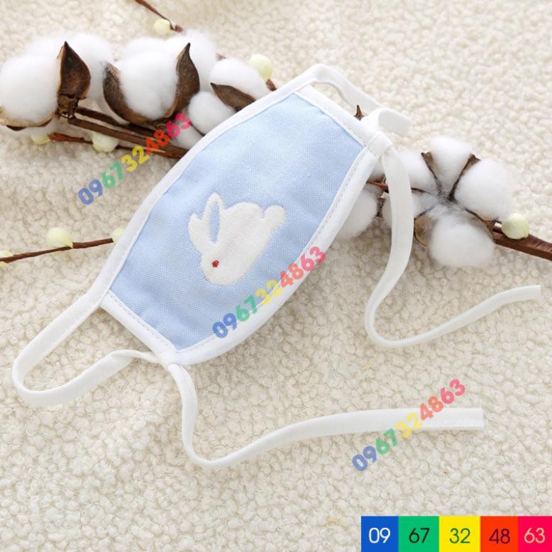 Khẩu trang SỢI TRE 6 LỚP MOLA an toàn cho bé