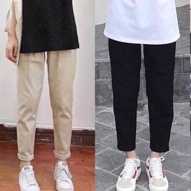 QUẦN BAGGY KAKI SẮN ỐNG SIÊU HOT
