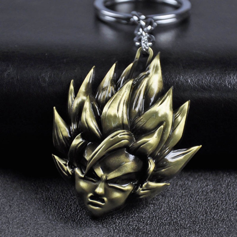 DRAGON BALL Móc Khóa Hình Nhân Vật Son Goku 3d Độc Đáo