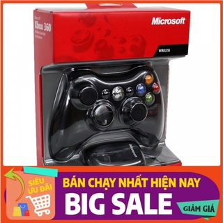 [ NEW - SALE] [CHÍNH HÃNG] Tay Cầm Xbox 360 có dây chơi được nhiều loại game H3C STORE