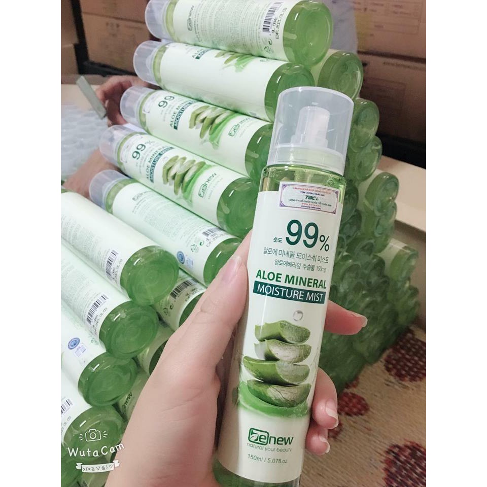 XỊT KHOÁNG CAO CẤP - BENEW ALOE MINERAL MOISTURE MIST