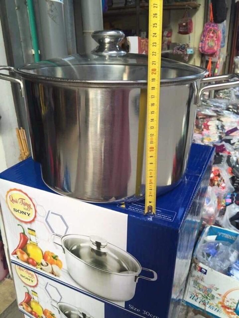 Nồi Luộc Gà Inox Sony 30cm