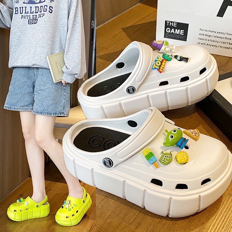 Dép sục Crosss Độn Đế 6 phân hot trend 2022