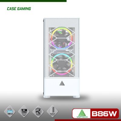 Vỏ CASE VSP Gaming Mặt Lưới B86W (W | BigBuy360 - bigbuy360.vn