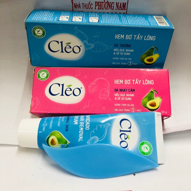 Kem tẩy lông CLEO-tuýp 50g