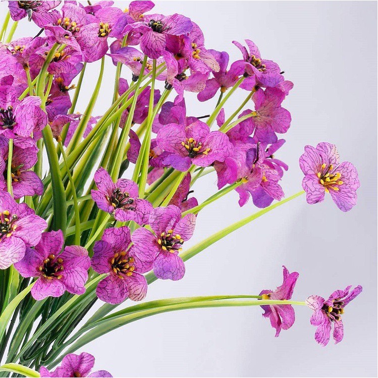 hoa trang trí hoa giả để bàn hoa giả cao cấp hoa gia mini hoa lụa trang trí nhà