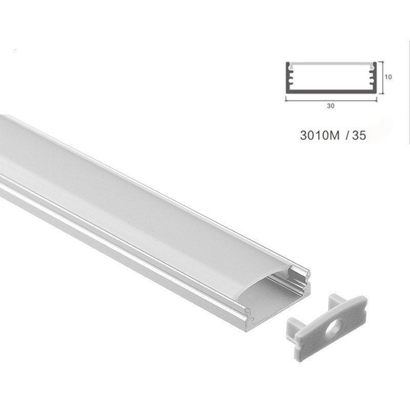 Thanh Nhôm Định Hình Dùng Cho Led Thanh, Led Dán Trang Trí Nội Thất