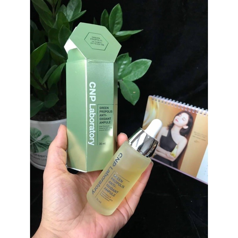 TINH CHẤT KEO ONG XANH CNP GREEN PROPOLIS ANTI OXIDANT AMPULE CHỐNG LÃO HOÁ