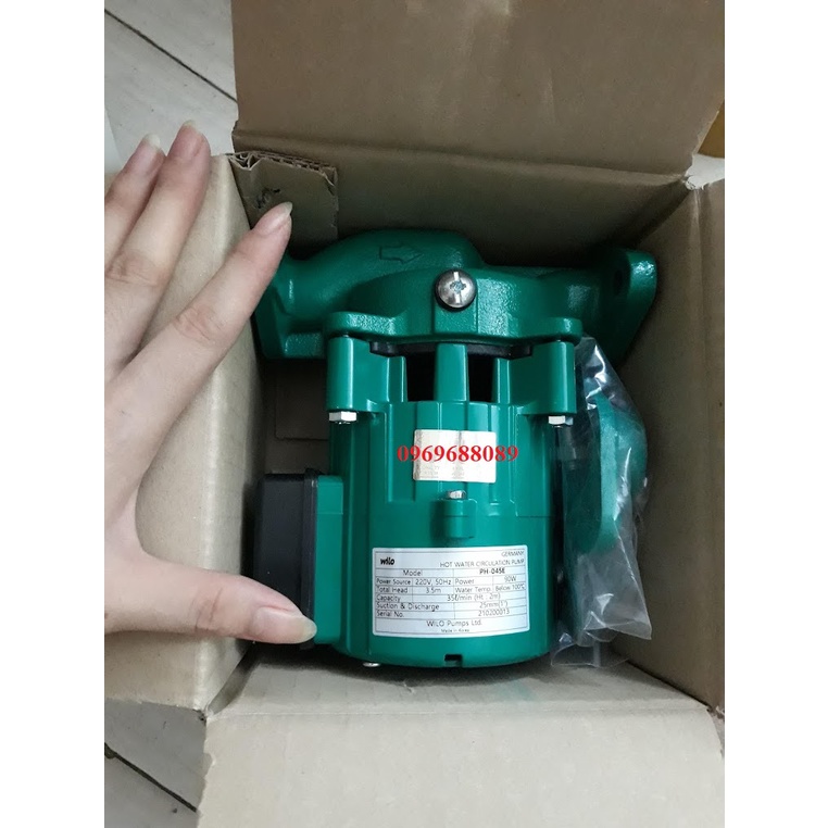 Máy bơm tuần hoàn nước nóng Wilo PH-045E  90w