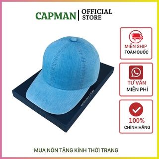 Mũ Lưỡi Trai JEANS - [Ảnh thật ]- Nón Kết Nam Nữ Thời Trang - Free size, Full Hộp Xanh Đậm, Đen, Xanh Nhạt